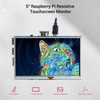 ELECROW 5 Inch Raspberry Pi Screen Touchscreen 800x480 TFT LCD