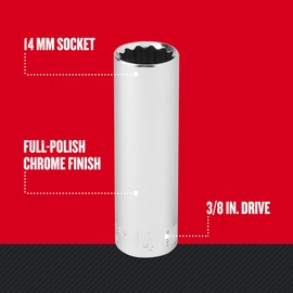 CRAFTSMAN Socket 3/8Dr 14Mm12Ptdp (CMMT44418)