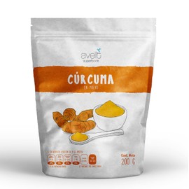 Avelit Superfoods | Cúrcuma en polvo 200g | 100% Natural