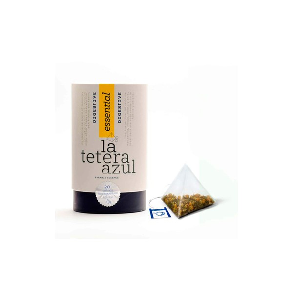 LA TETERA AZUL Premium Digestive Infusion with Chamomile, Mint, Anise