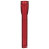 Maglite Mini Incandescent 2-Cell AA Flashlight with Holster, Red