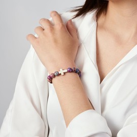 Teen Girl Gifts Trendy Stuff Cross Bracelet Teenage Girl 12 13 14 15 16 18 Year Old Gifts Things for Teen Girls Jewelry Birthday Christian Easter Basket Stuffers