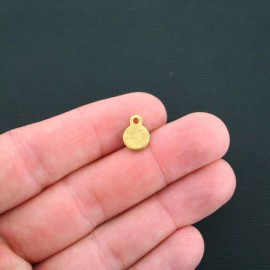 Unbranded 10 Sun Charms Antique Gold Tone Pendant- GC466