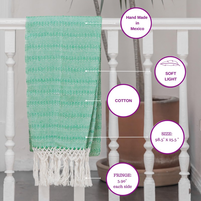 Baby Trapoz Mexican Rebozo Shawl, Ideal for Natural Birth, Doula