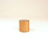Lamp Finial, Teak, Drum Pattern 9