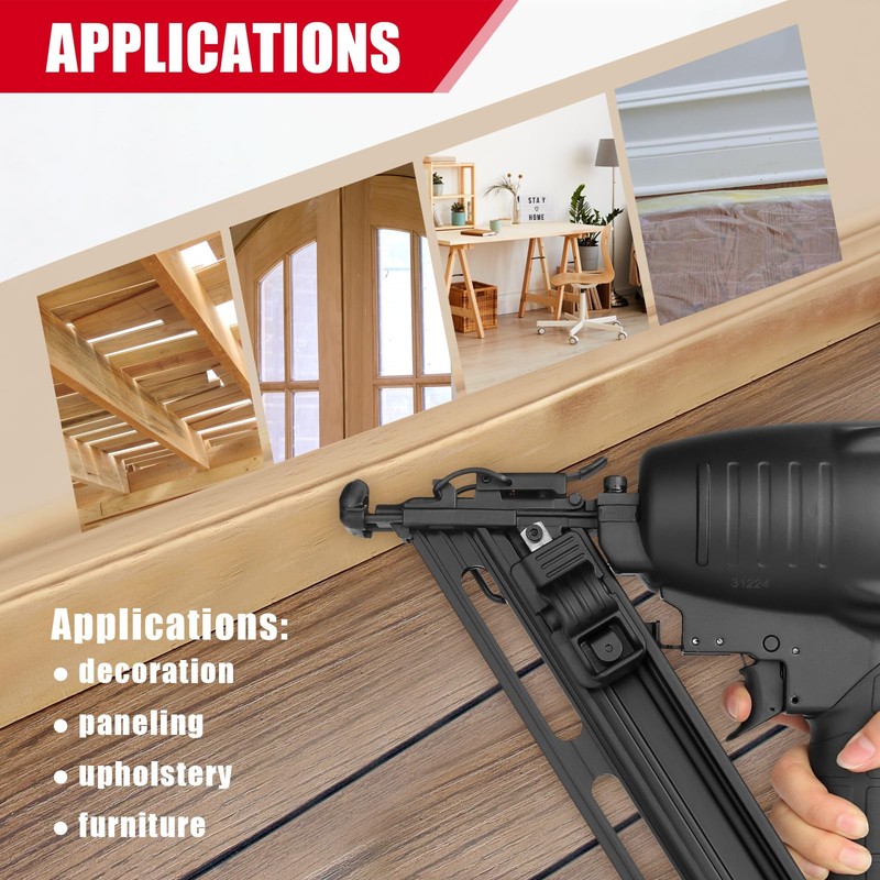 3PLUS HDA1564SP 15 Gauge Angled Finish Nailer