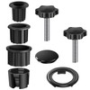 ZUZGO Reducing Rings for Umbrella Stand Adapter Parasol Tube Reducing