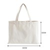 1Pcs Reusable Canvas Tote Bags, Large Grocery Shopping Bag Tote