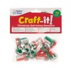 Baker Ross AT251 Christmas Self-Inking Stampers, Arts and Crafts for