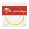 RamboCables 6ft(2m) LC/APC to LC/APC Singlemode Fiber Optic Cable OS2