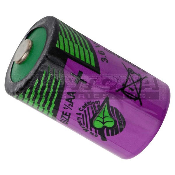 Tadiran & reg; TL5902 3.6V/ 1/2 "AA" Backup Lithium Battery