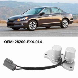 Acouto Solenoide de control de transmisión, válvula solenoide de caja de cambios para Accord Odyssey 90-97 28200-PX4-014