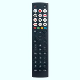 Ersatz-Sprachfernbedienung ERF2L36, fit for Hisense 4K Ultra HD TV 75E7KQ PRO 65A6K 43A6K 50A6K 55A6K 58A6K 75A6K 85A6K 55U79KQ 55U6KQ 55U62KQ 65U6KQ 50A79KQ 65A79KQ 43A69K 50A69K 55A69K