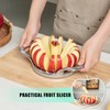 LIIGEMI 5.5 Inch Extra Large Apple Slicer,16-Slice Thin Apple Slicer