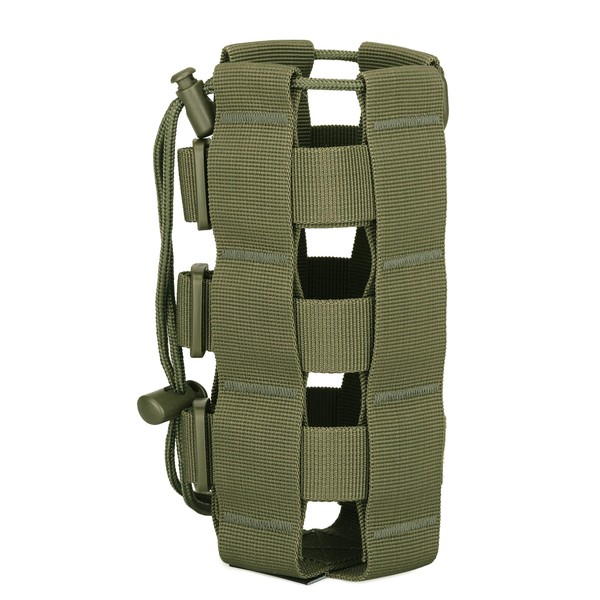 Yakmoo Adjustable Water Bottle Bag 300-800 ml Military Tactical Nylon Shoulder Bag Waterproof Molle Water Bottle Holder System