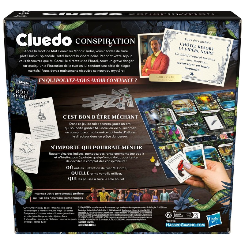 Spel Cluedo Conspiracy (6104181)