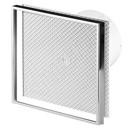 Wall Ceramic Tile Bathroom Kitchen Extractor Fan 100mm Diameter with Timer and Humidity Sensor
