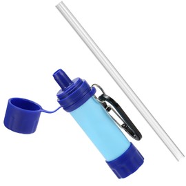 Outdoor Water Straw Water Filtration System Water Purifier for Emergency Camping Traveling Backpacking