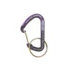 タフレーベル(TOUGH LABEL) カラビナ フラット4.5mm 黒×紫 VEX-113