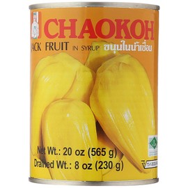 Chaokoh Jackfruit in Syrup (6 Pack, Total of 120oz)