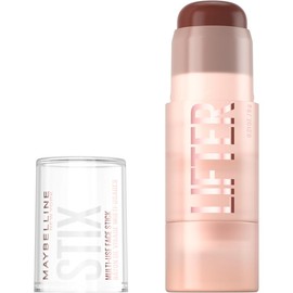 Lifter Stix Multi-Use Face Stick - Contour, Highlight, Concealer Foundation Stick, All-In-One Creamy Face Makeup Stick with Cranberry Seed Oil, Maybelline:_80C Cool Very Deep