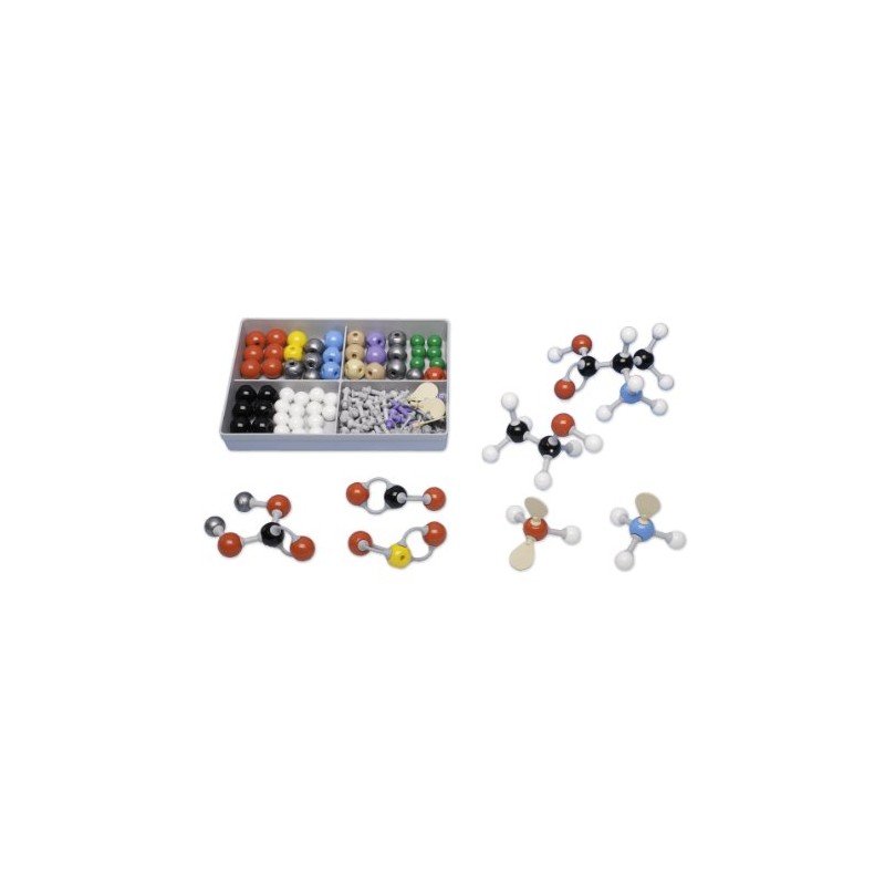 Molymod MMS-009 Inorganic/Organic Chemistry Molecular Model, Student Set (52 atom