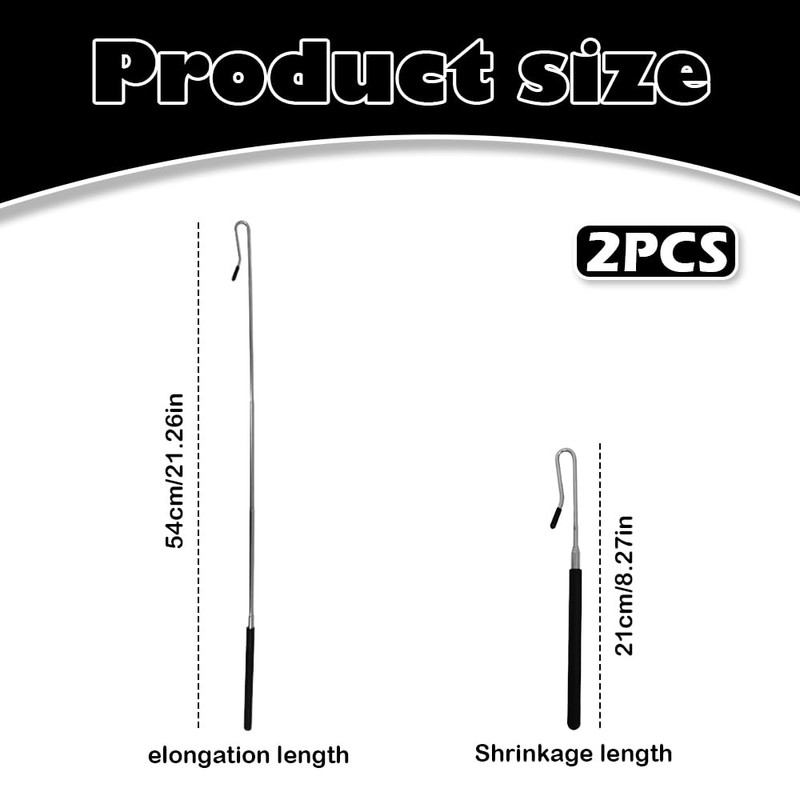 2-Pack Pro Stainless Steel Puppetry Arms,Precision Control Rods, Seamless Maneuvering,Puppeteer's
