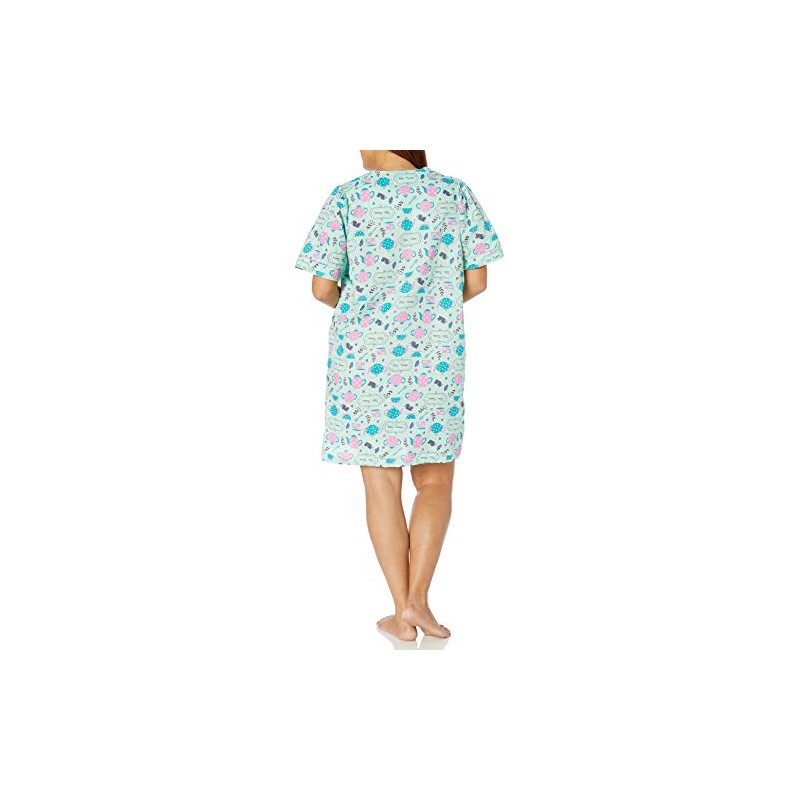 Moondance womens 93123azx Bathrobe, Mint Tea Time, 2X US