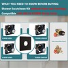 RAINREVIVE Replacement Escutcheon Plate for Delta 13/14 Series, for One-Handle