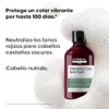 Lreal Professionnel Vitamino Color Spectrum Shampoo matizador verde Neutraliza los