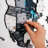 Awesometik Flags Push Pins for World Wood Map Pieces Creative