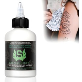 Raincol 1Pcs 4oz Stencil Stuff Tattoo Thermal Transfer Solution Bottle Application