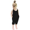 Lindanina Slouch Jumpsuit for Toddlers Harem Strap Romper Little Girls
