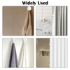 3Pcs Magnetic Shower Curtain Clips, Shower Curtain Hooks, Not Easy