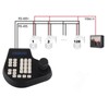 3D PTZ Camera Keyboard RS485 PTZ Joystick Controller LCD Display