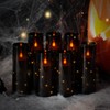 Flameless Candles,with Embedded Star String, Battery Operated Candles Flickering LED