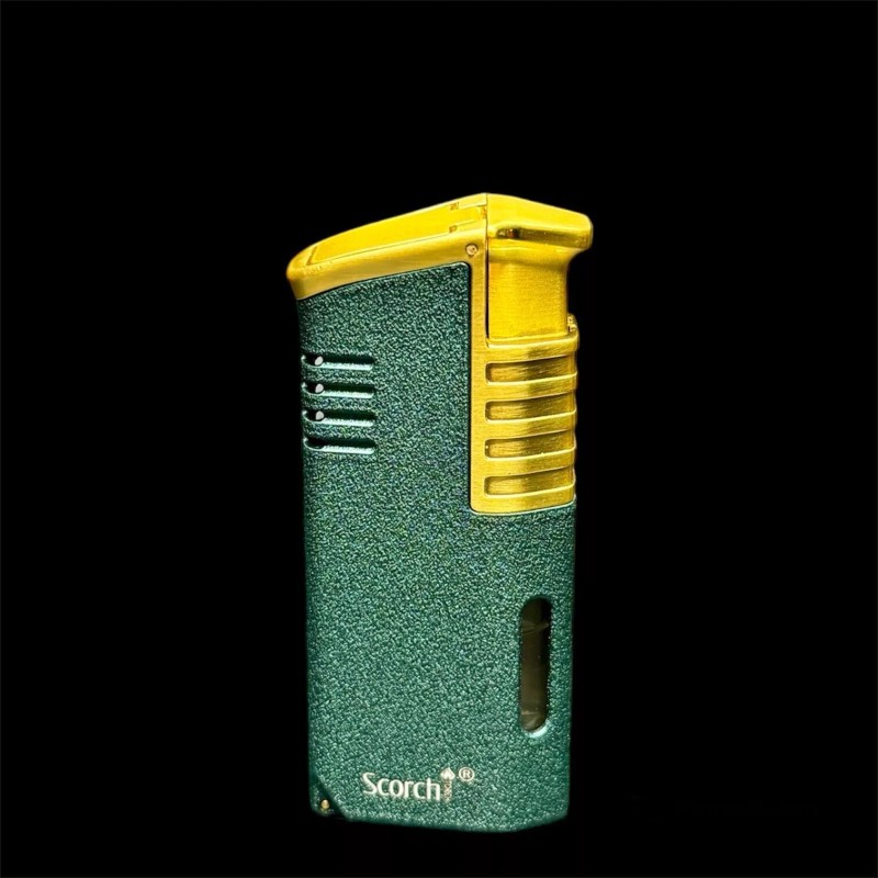 Scorch Torch Model 61735 Tripl-Flame Refillable Windproof Lighter W/ Cigar