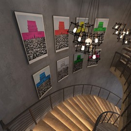 TOTIO Dark Gray Contact Paper Thick Matte Grey Concrete Cement Texture Wallpaper Peel Stick Countertop Paper Adhesive Vinyl Wall Stickers for Bedroom Living Room Modern Industrial Style 24x197 inch