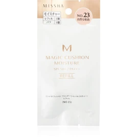 Misha M Cushion Foundation (Moisture) Refill No. 23, Natural Skin Color, 0.5 oz (15 g)