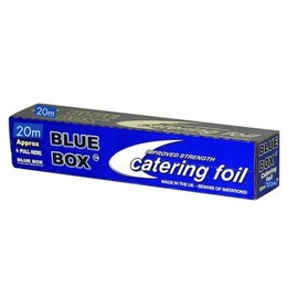 Catering Foil 20m Extra Long Aluminum Foil Roll, Large Pack Heavy Duty Foil Roll 20m x 30cm (Packaging may vary)