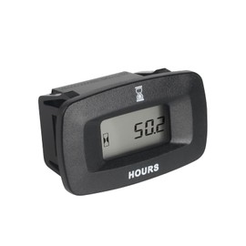 Runleader RL-HM057ADH3 LCD Hour Meter, Working Voltage DC5V to 60V.