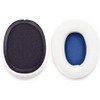 AIKKAUK Ear Pad Repair Accessories (White/leather) for Skullcandy Crusher Wireless,