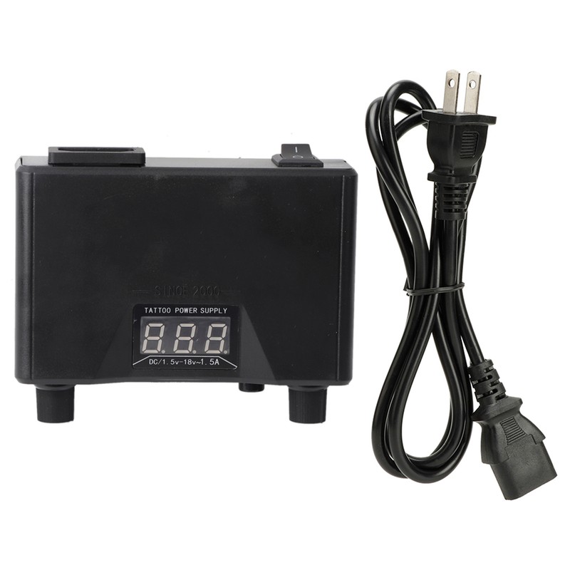 Professional Tattoo Power Supply LCD Display Tattoo Transformer Regulator Tattoo