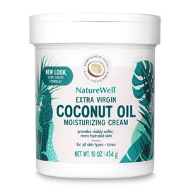 Virgin NatureWell Extra Virgin Coconut Oil Moisturizing Cream, (16 oz.)