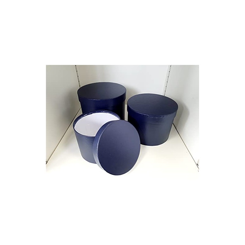 Symphony Lined Florist Hat boxes - Set of 3 -