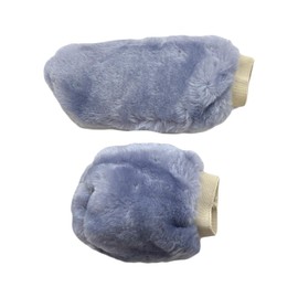 aoozleny Plush Auto Car Handbrake Cover Sleeve Gear Shift Cover and Handbrake Cover Set (Grayx2)