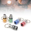 Fafeicy 5 Pieces Key Chain Screwdriver Bit Holder, 3 Slot