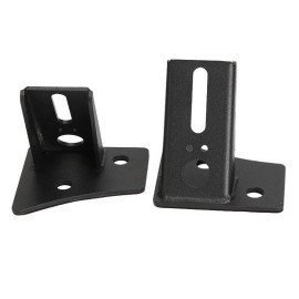 US AUTO LIGHT A-pillar Mount Brackets For LED Work Light Bar 4" Pod For Jeep Wrangler JK 07~17