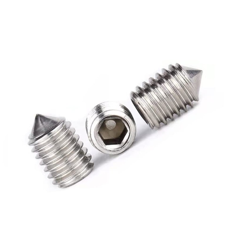 YIXISI Set Screws Set, Stainless Steel Cup Point, Hex Hexagon