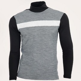 Men's Golf Turtleneck Top CTMP2078R8 Grey/L